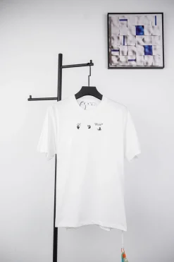 Off-White Blue Arrow Printed T-Shirt