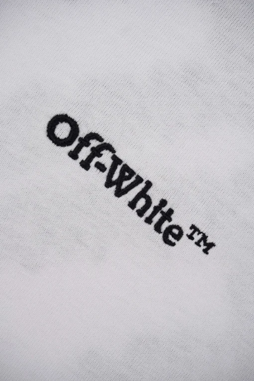 Off-White Corrugated Anchor Arrow Embroidered T-shirt