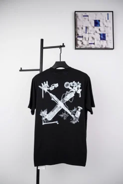 Off-White Digital Headphones Arrow Print T-shirt