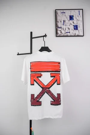 Off-White Orange Red Arrow T-Shirt