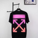 Off-White Purple Arrow Print T-Shirt