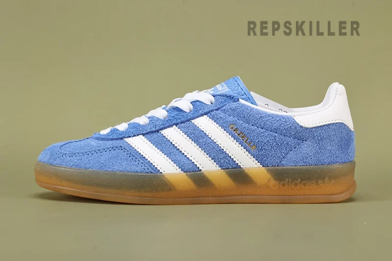 adidas Gazelle Indoor Blue Fusion / Cloud White / Gold Metallic