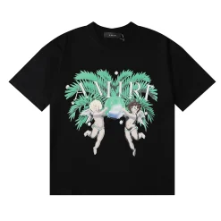 Amiri Cherub Logo Print T-Shirt