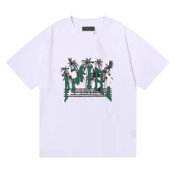 Amiri Varsity Palms Print T-Shirt