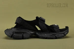 3xl Sandals Black Replica