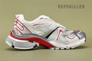 Balenciaga Runner 2 White Grey Red Men's Sneakers Reps