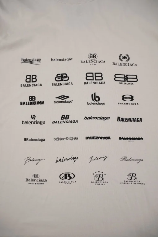 Balenciaga Various Graphic Print T-Shirt