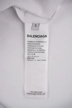 Balenciaga Blurry Shadow Print T-shirt