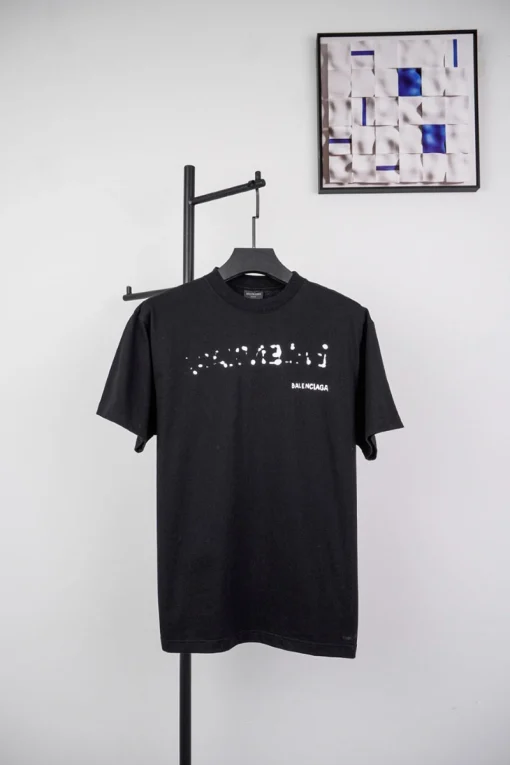 Balenciaga Blurry Shadow Print T-shirt