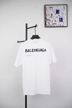 Balenciaga Blurry Shadow Print T-shirt