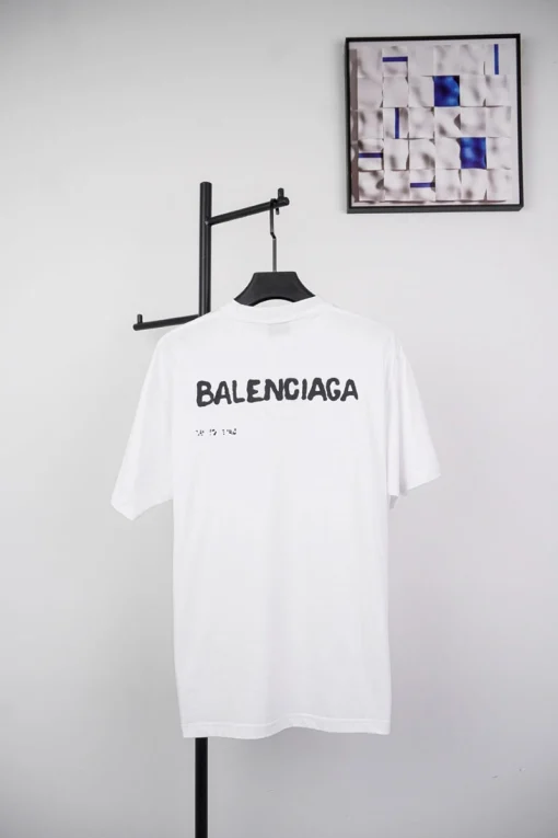 Balenciaga Blurry Shadow Print T-shirt