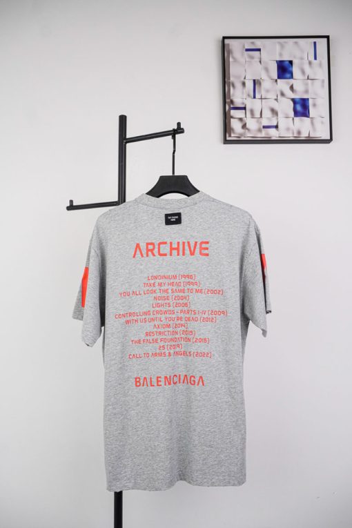 Balenciaga Explosive Music Limited Print T-shirt