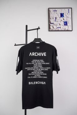 Balenciaga Explosive Music Limited Print T-shirt