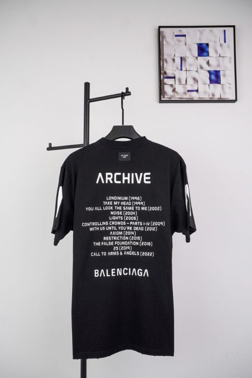 Balenciaga Explosive Music Limited Print T-shirt