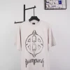 Balenciaga Gothic Shield Double B Print T-shirt