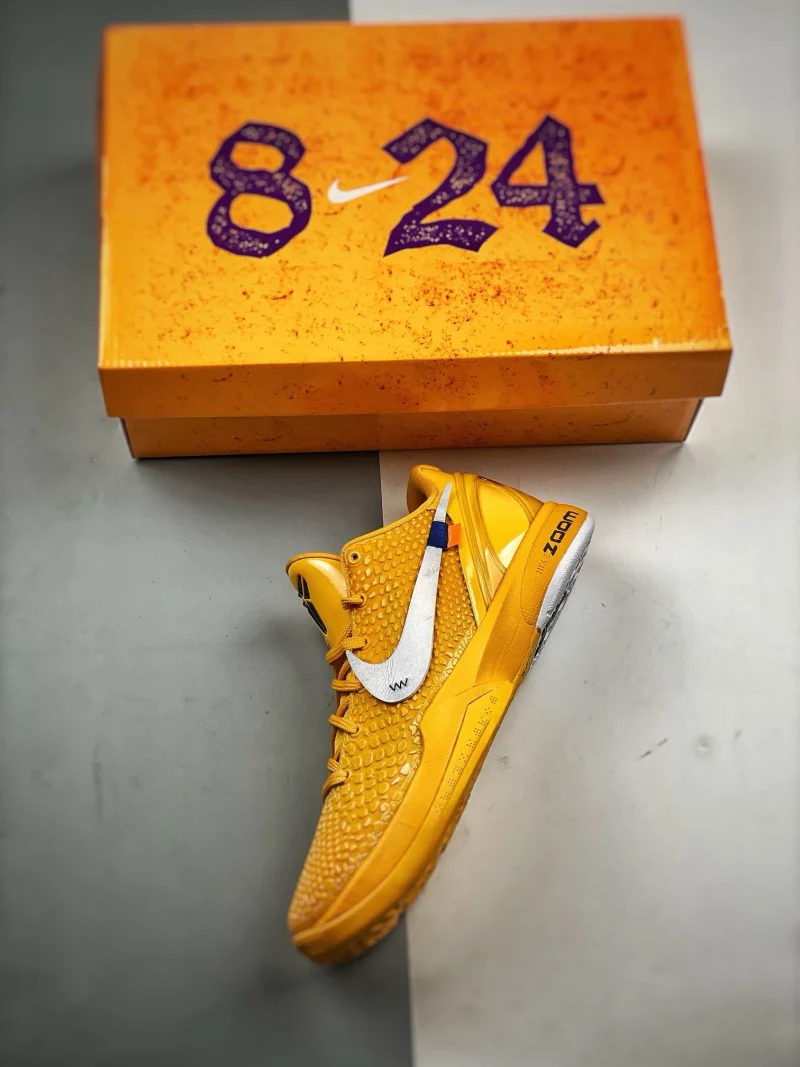 Kobe 6 x OFF-WHITE “University Gold” Replica