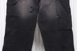 Damaged Patchwork Jeans