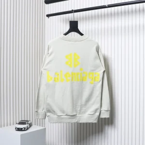 Two-Color Logo Masking Tape Sweatshirt