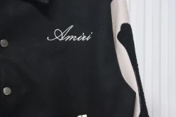 Ami Bone Logo Embroidered Jacket