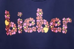 Drew Flower Letter Prints Hoodie