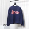 Drew Flower Letter Prints Hoodie