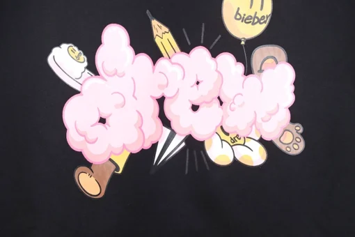 Drew Pink Balloon Print Hoodie