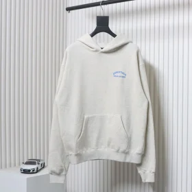 Fear Of God Blue Letter Print Hoodie