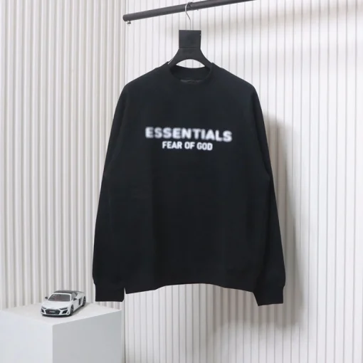 Fear Of God Fuzzy Print Sweatshirt