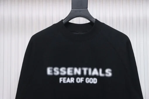 Fear Of God Fuzzy Print Sweatshirt