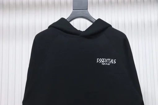 Fear Of God Logo Hand-Paint Hoodie