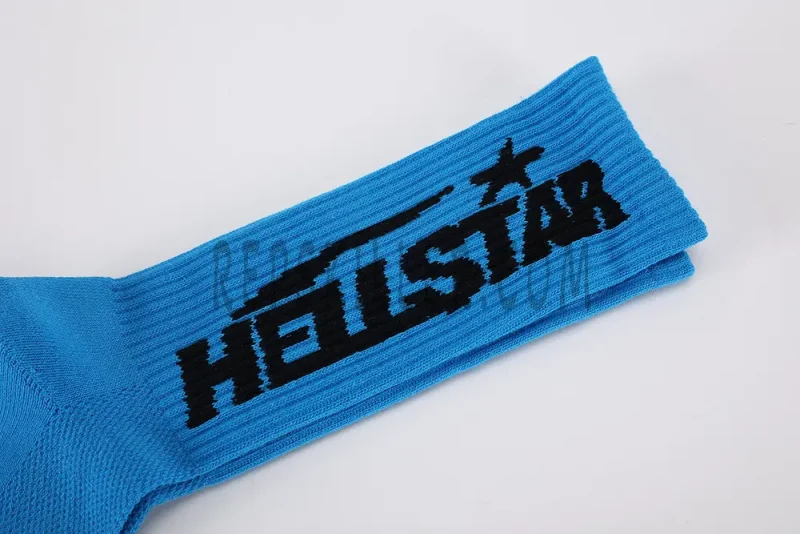 Hellstar Logo Star Sock blue