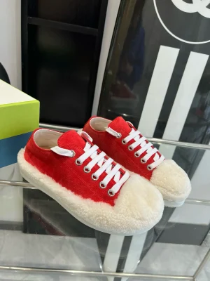 MARNI Red Teddy Tennis Sneaker 4 Color