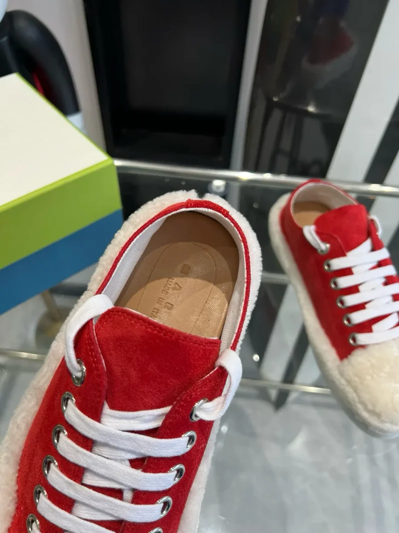 MARNI Red Teddy Tennis Sneaker 4 Color