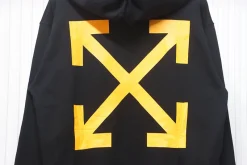 Off White Madonna Print Hoodie