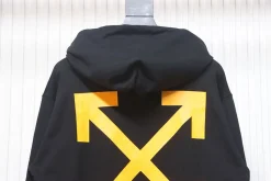 Off White Madonna Print Hoodie