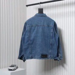 WE11DONE Printed Denim Jacket