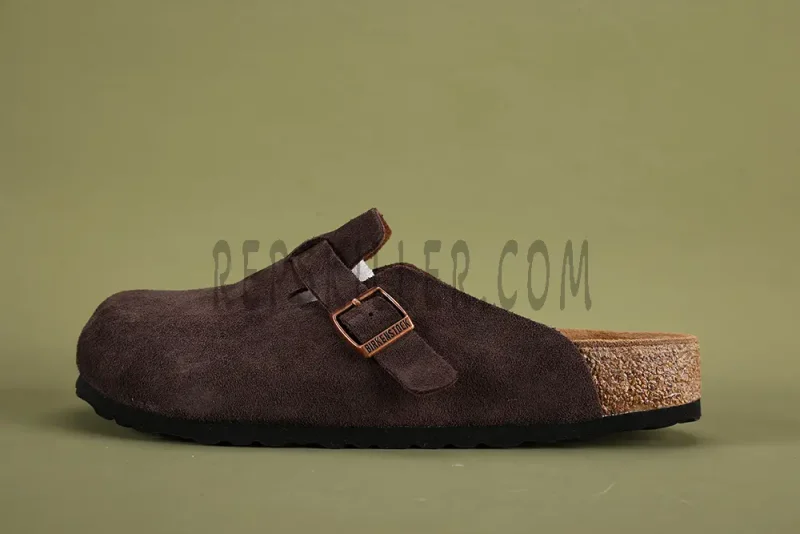 Birkenstock Boston Soft Footbed Clog Dark Brown