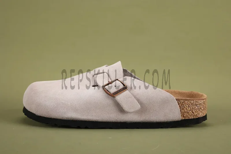 Boston Soft Footbed Mink Light Grey