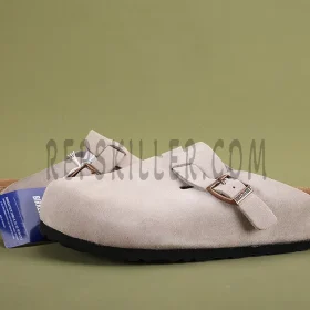 Boston Soft Footbed Mink Light Grey