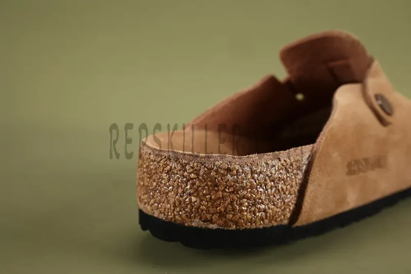 Boston Suede Leather Light Brown