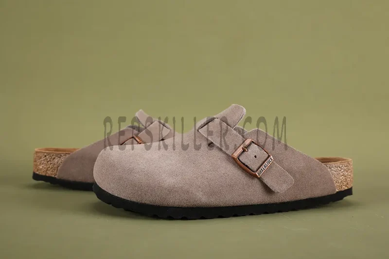 Boston Suede Leather Light Brown