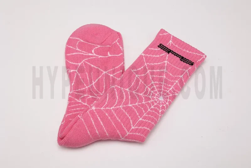 Sp5der SPD Web Pink Socks