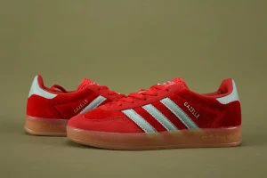 Wmns Gazelle Indoor 'Better Scarlet Green Velvet'