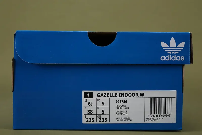 the blue adidas box