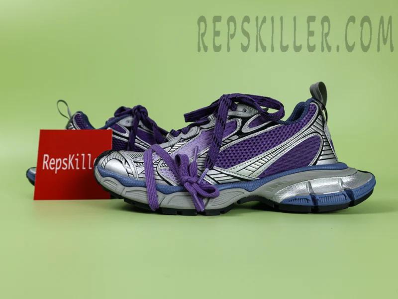 Balenciaga 3xl Sneaker in Purple/Grey/Navy