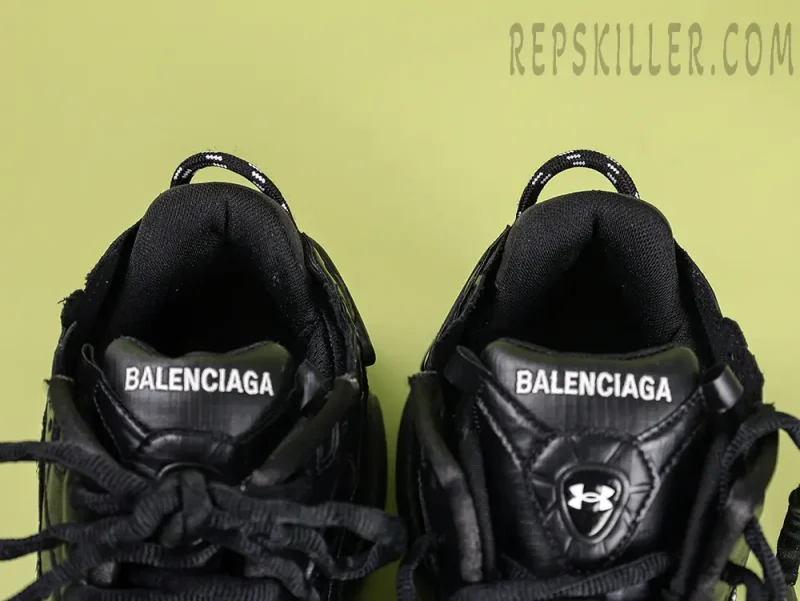 Balenciaga Under Armour Runner Ripstop Sneaker in Black - Image 2