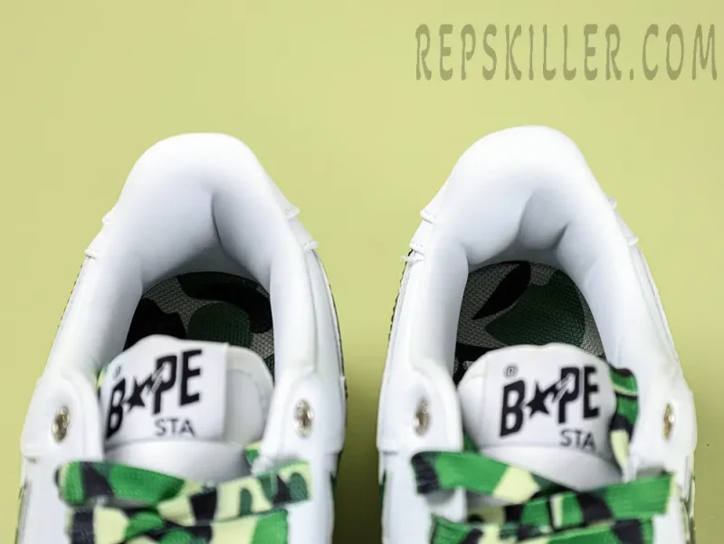 Bapesta Low 'ABC Camo - Green' Replica