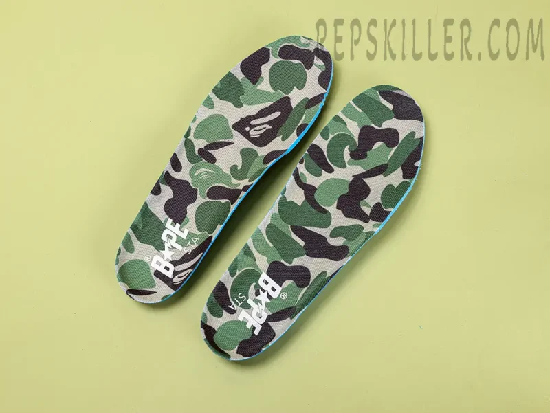 Bapesta Low 'ABC Camo - Green' Replica