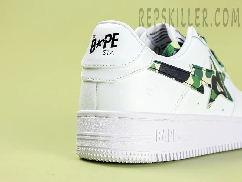 Bapesta Low 'ABC Camo - Green' Replica