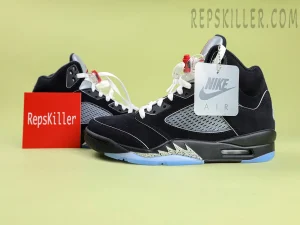 Jordan Air 5 Retro Black Metallic